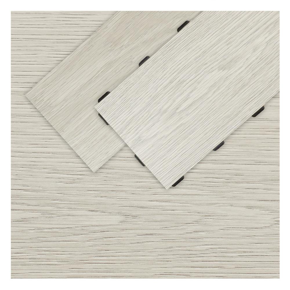 กระเบื้องยางไวนิล 15x91 ซม. TARA CLICK LOCK โฟกัส เกรย์