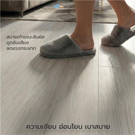 กระเบื้องยางไวนิล 15x91 ซม. TARA CLICK LOCK โฟกัส เกรย์_9