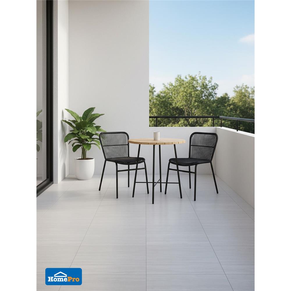 กระเบื้องพื้นพอร์ซเลน 60x60 ซม. COTTO คิม เทา PM 1.44 ตร.ม.