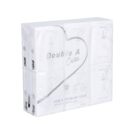 กระดาษเช็ดหน้า DOUBLE A CARE MINI POCKET 10 แผ่น (แพ็ก 12 ชิ้น)_0