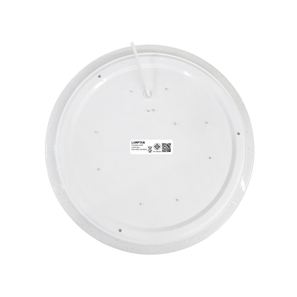 ไฟเพดาน LED LAMPTAN LUX4 14 นิ้ว 26 วัตต์ DAYLIGHT สีขาว (แพ็ก 4 ชิ้น)