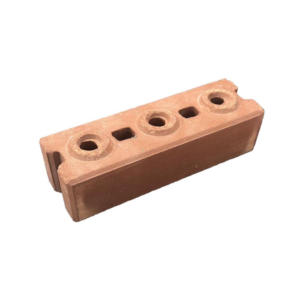 อิฐประสานเรียบตรง 3 ปุ่ม SPRING 10x30x10 ซม.