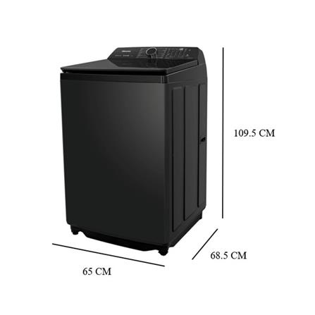 เครื่องซักผ้าฝาบน HISENSE WT220Q50 22 กก. อินเวอร์เตอร์ สีดำ_6