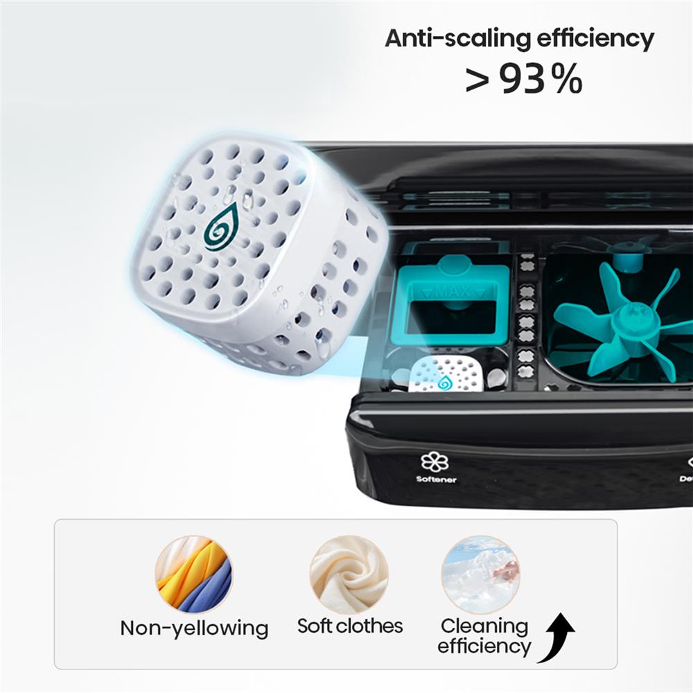 เครื่องซักผ้าฝาบน HISENSE WT190Q20 19 กก. สีดำ