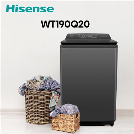 เครื่องซักผ้าฝาบน HISENSE WT190Q20 19 กก. สีดำ_5