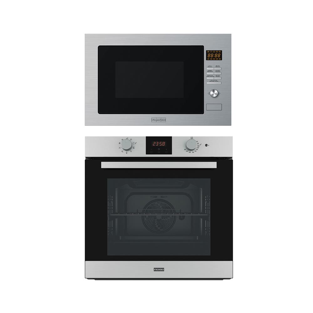 ไมโครเวฟฝัง+เตาอบฝัง FRANKE FMWO 25 NH I+FSL 86 H XS