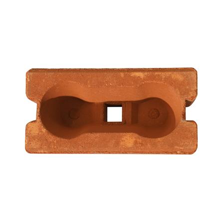 อิฐประสานเรียบตรง 2 ปุ่ม SPRING 12.5x25x10 ซม._3