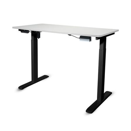 โต๊ะปรับระดับไฟฟ้า BEWELL TBS6-TOP7 120 ซม. สีขาว/ดำ_0