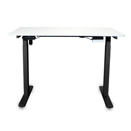 โต๊ะปรับระดับไฟฟ้า BEWELL TBS6-TOP7 120 ซม. สีขาว/ดำ_1