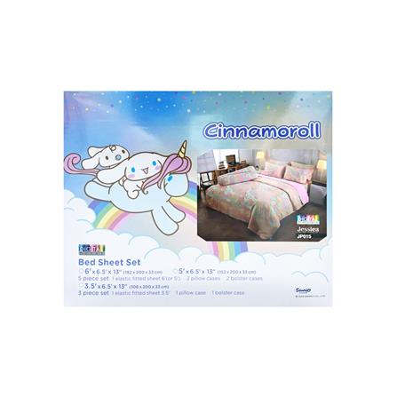 ชุดผ้าปูที่นอน 3.5 ฟุต (ชุด 3 ชิ้น) JESSICA CINNAMOROLL 21075-JP015_3