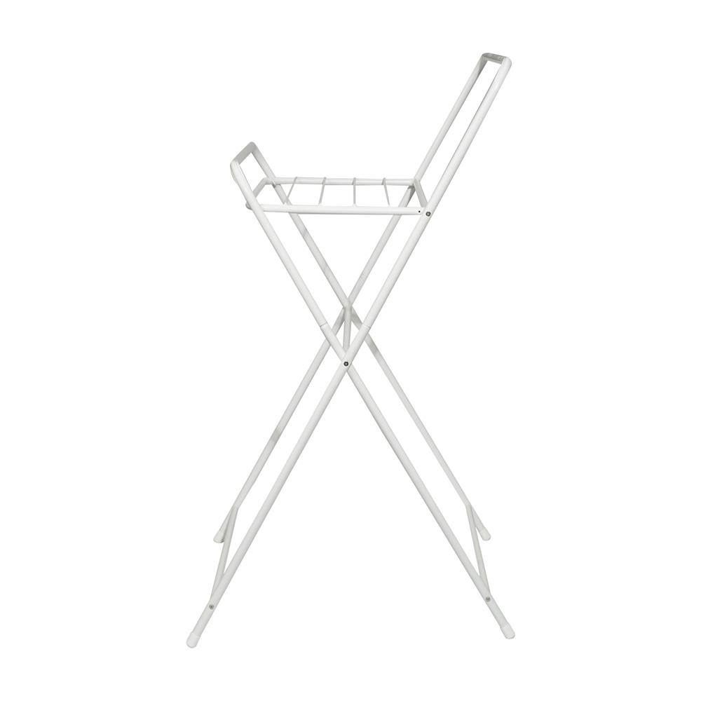 ราวแขวนผ้าขาไขว้พับได้ PLIM 58 ซม.สีขาว