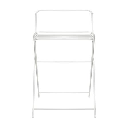 ราวแขวนผ้าขาไขว้พับได้ PLIM 58 ซม.สีขาว_2