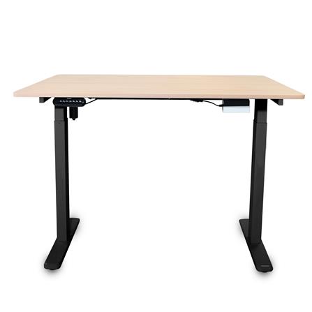 โต๊ะปรับระดับไฟฟ้า BEWELL TBS06-TOP10 100 ซม. สีโอ๊ค/ดำ_1