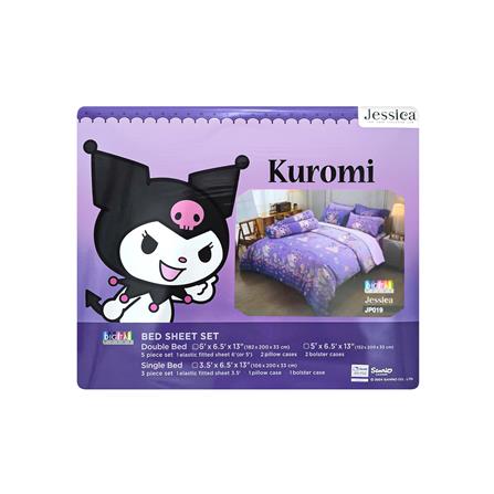 ชุดผ้าปูที่นอน 6 ฟุต (ชุด 5 ชิ้น) JESSICA KUROMI 21073-JP019_3