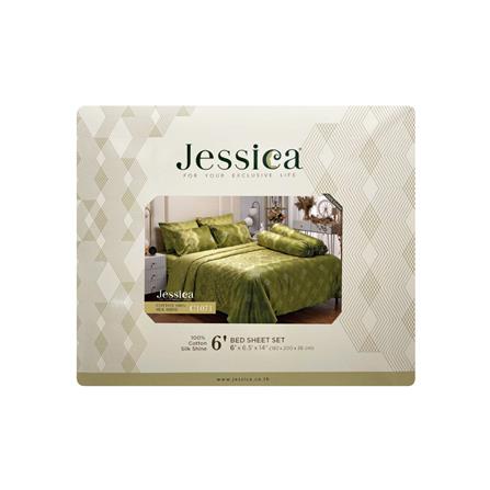 ชุดผ้าปูที่นอน 6 ฟุต (ชุด 5 ชิ้น) JESSICA COTTON 20066-C1071_3