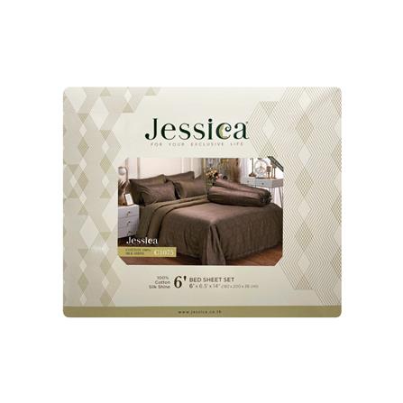 ชุดผ้าปูที่นอน 6 ฟุต (ชุด 5 ชิ้น) JESSICA COTTON 20066-C1075_3