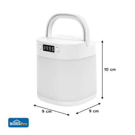 ไฟ LED CAMPING ELECKTA พร้อมนาฬิกา NLT02 100 ลูเมน 3 วัตต์ แสงขาว_6