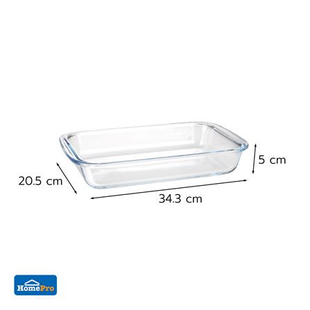 ถาดอบแก้ว KECH BAKE 2200 มล. 30x24 ซม._1