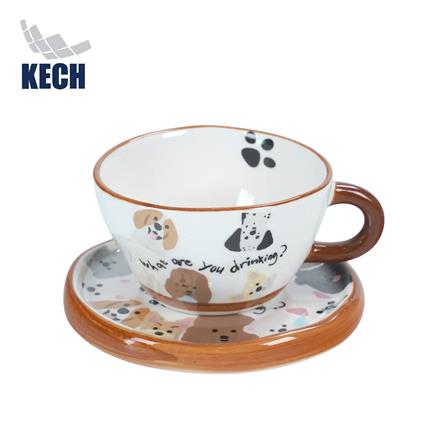 ถ้วยหู PORCELAIN 250 มล. KECH PUPPY_0