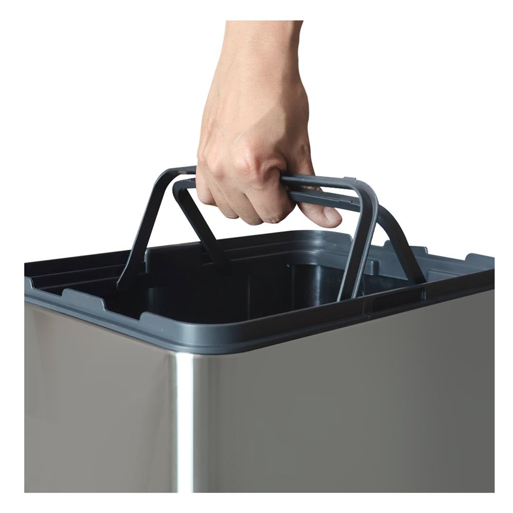 ถังขยะอัจฉริยะ RIN 30 ลิตร สีเงิน