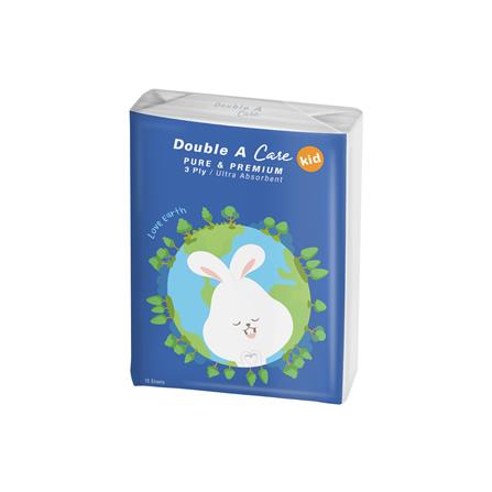 กระดาษเช็ดหน้า DOUBLE A CARE MINI POCKET CUTIE 10แผ่น แพ็ก 12 ชิ้น_2