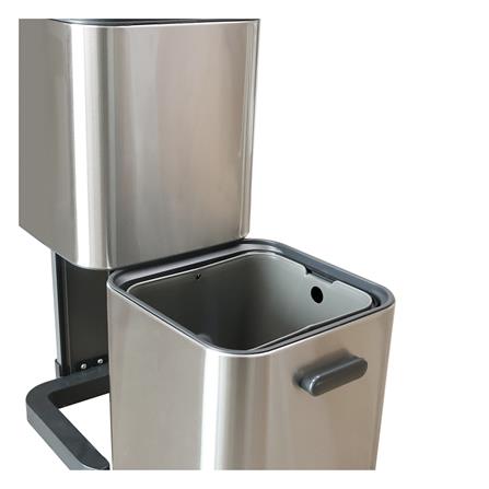 ถังขยะอัจฉริยะ RIN 9+9+3 ลิตร สีเงิน_3