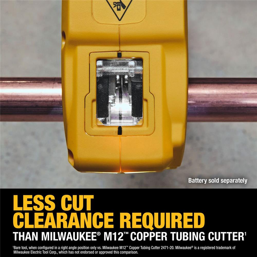 เครื่องตัดท่อทองแดงไร้สาย (เฉพาะตัวเครื่อง) DEWALT DCE154B 20 โวลต์