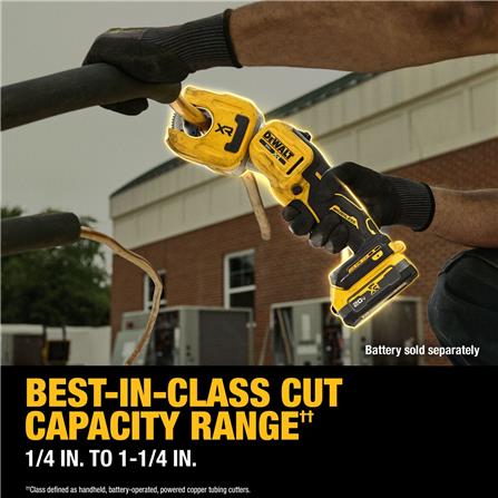 เครื่องตัดท่อทองแดงไร้สาย (เฉพาะตัวเครื่อง) DEWALT DCE154B 20 โวลต์_9