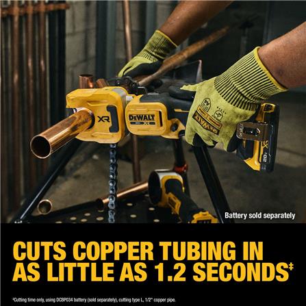 เครื่องตัดท่อทองแดงไร้สาย (เฉพาะตัวเครื่อง) DEWALT DCE154B 20 โวลต์_11