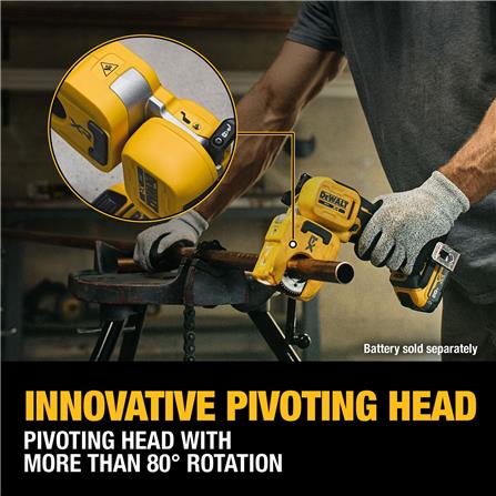 เครื่องตัดท่อทองแดงไร้สาย (เฉพาะตัวเครื่อง) DEWALT DCE154B 20 โวลต์_13