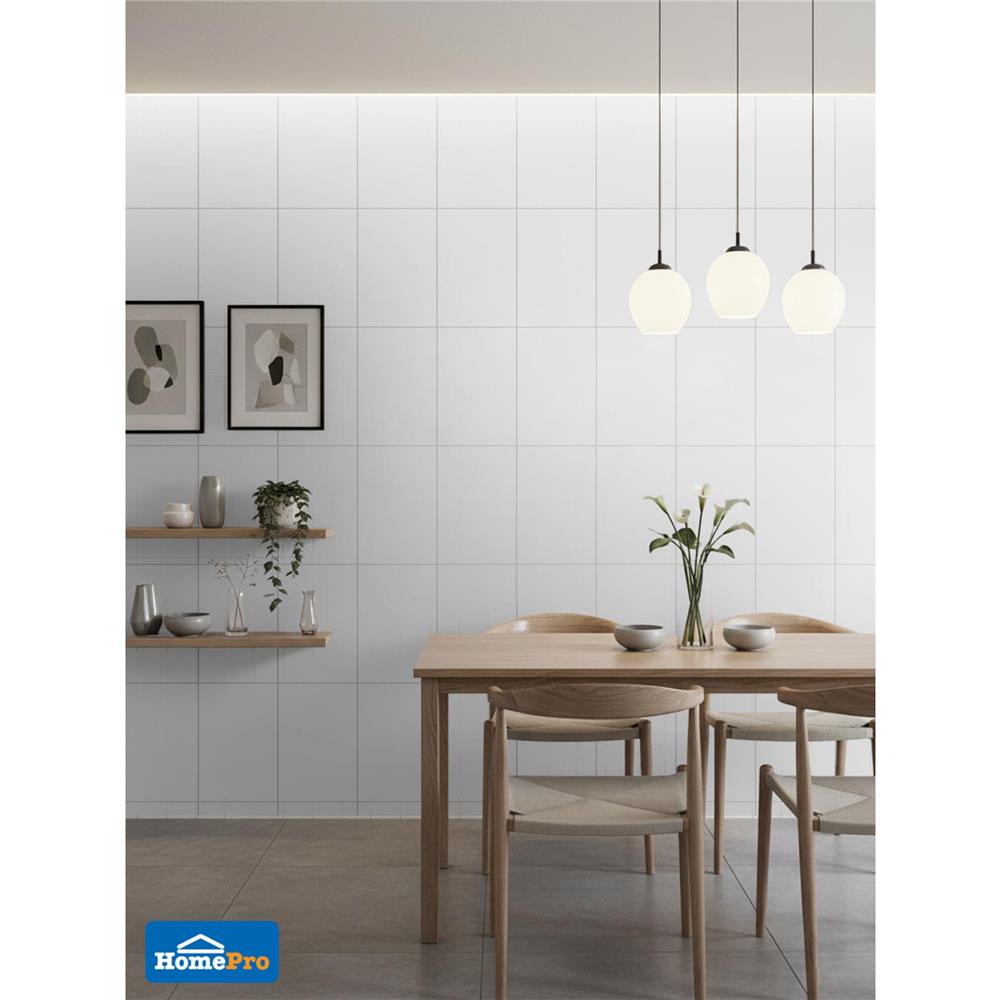 กระเบื้องผนัง 30X45 ซม. DURAGRES ไอน่า ไวท์ A 1.08 ตร.ม.