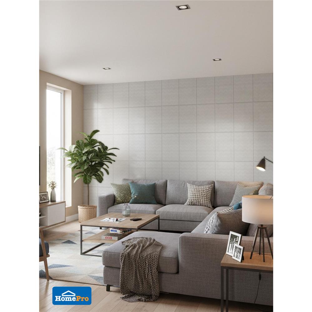 กระเบื้องผนัง 30X45 ซม. DURAGRES ฮัลเล่ย์ ไวท์ A 1.08 ตร.ม.