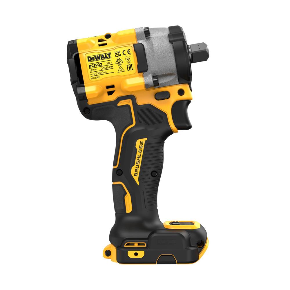 บล็อกกระแทกหัวหมุดล็อก (เฉพาะตัวเครื่อง) DEWALT DCF922N-B1