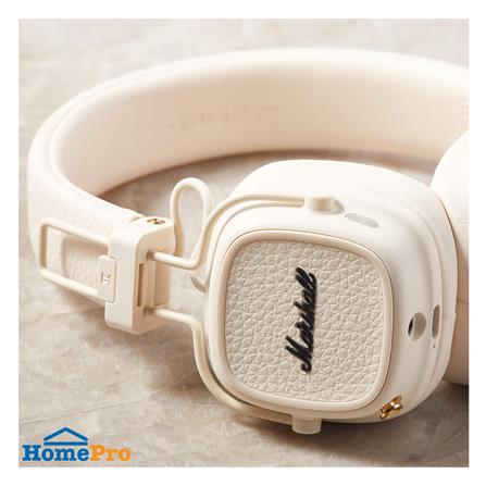 หูฟังไร้สาย MARSHALL MAJOR V สีครีม_3