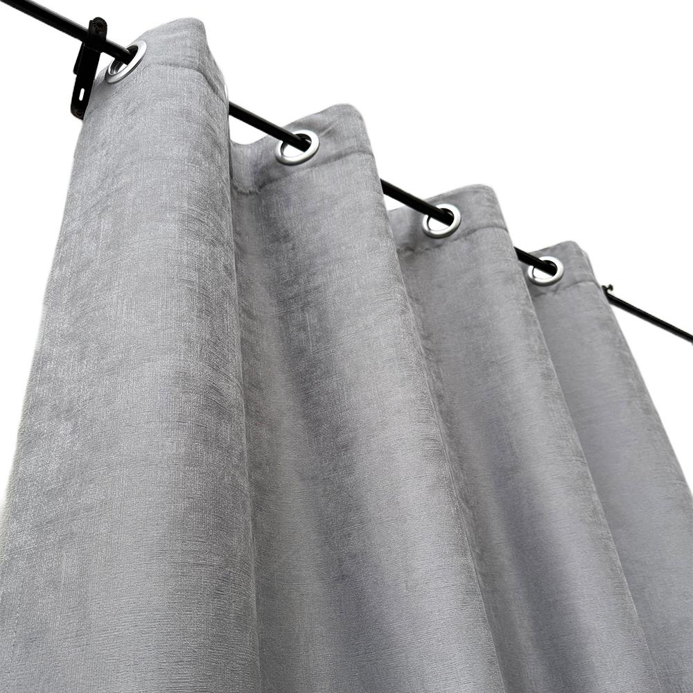 ผ้าม่าน EYELET HOME LIVING STYLE ELLA UV 150x220 ซม. สีเทา