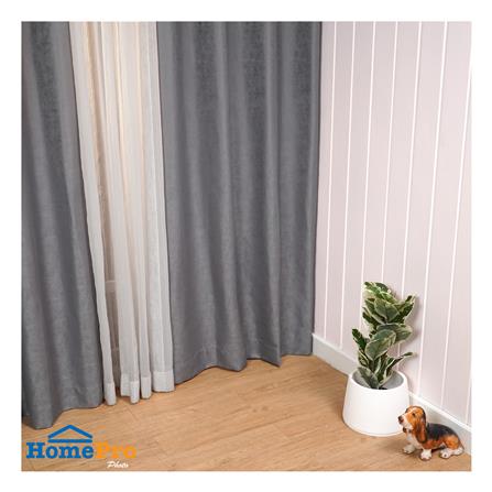 ผ้าม่าน EYELET HOME LIVING STYLE ELLA UV 150x220 ซม. สีเทา_4