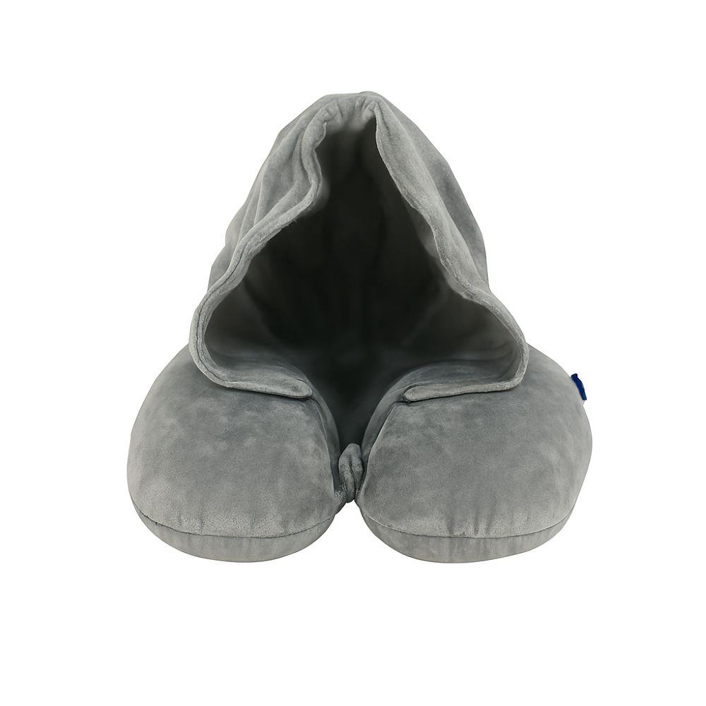 หมอนรองคอ R-COOL OAKLAND 30x30 ซม. สีเทา_1