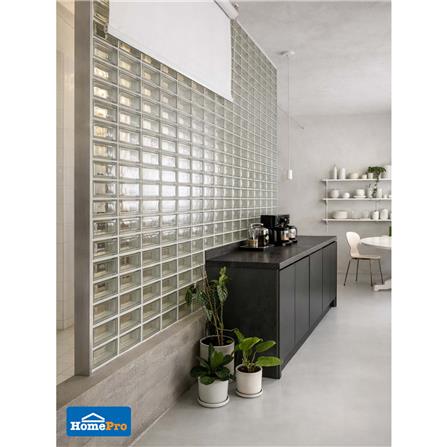 อิฐแก้ว 19x9x8 ซม. JING HUA คลาวดี้ สีใส_2