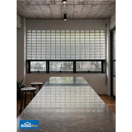 อิฐแก้ว 19x9x8 ซม. JING HUA คลาวดี้ สีใส_3