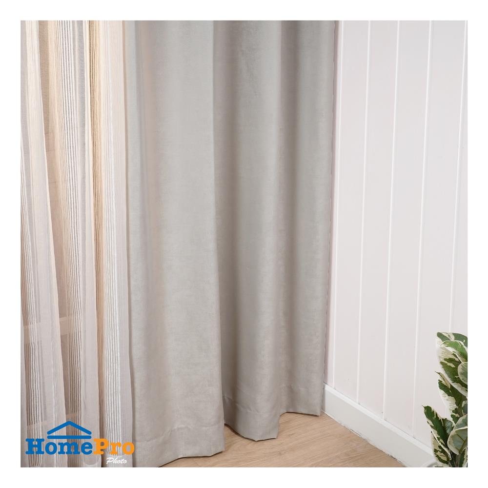 ผ้าม่าน EYELET HOME LIVING STYLE ELLA UV 150x220 ซม. สีครีม