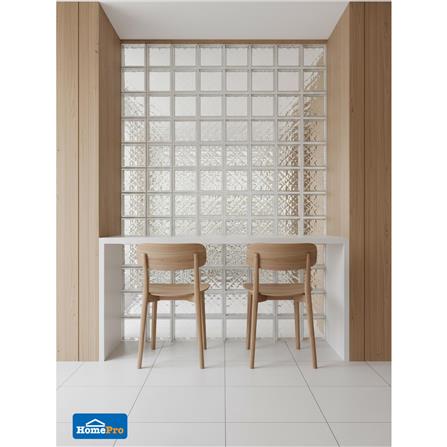 อิฐแก้ว 19x19x8 ซม. JING HUA จีเวล สีใส_3