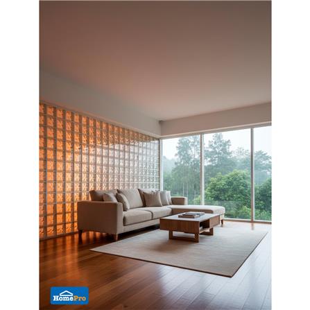 อิฐแก้ว 19x19x8 ซม. JING HUA จีเวล สีใส_6