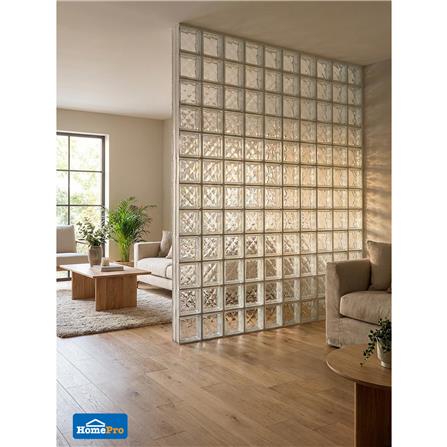 อิฐแก้ว 19x19x8 ซม. JING HUA จีเวล สีใส_7