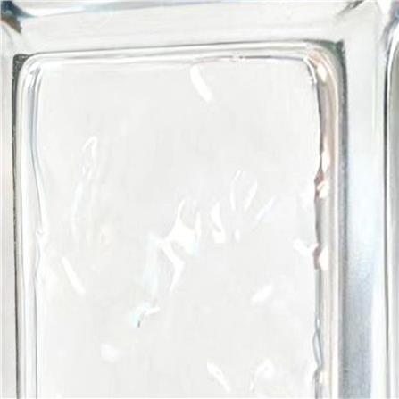 อิฐแก้ว 19x9x8 ซม. JING HUA ไอซ์ คริสตัล สีใส_1
