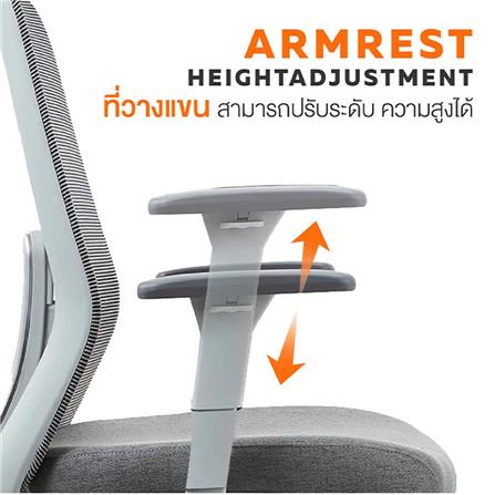 เก้าอี้สุขภาพ ERGOTREND DAWN สี่เทา_11