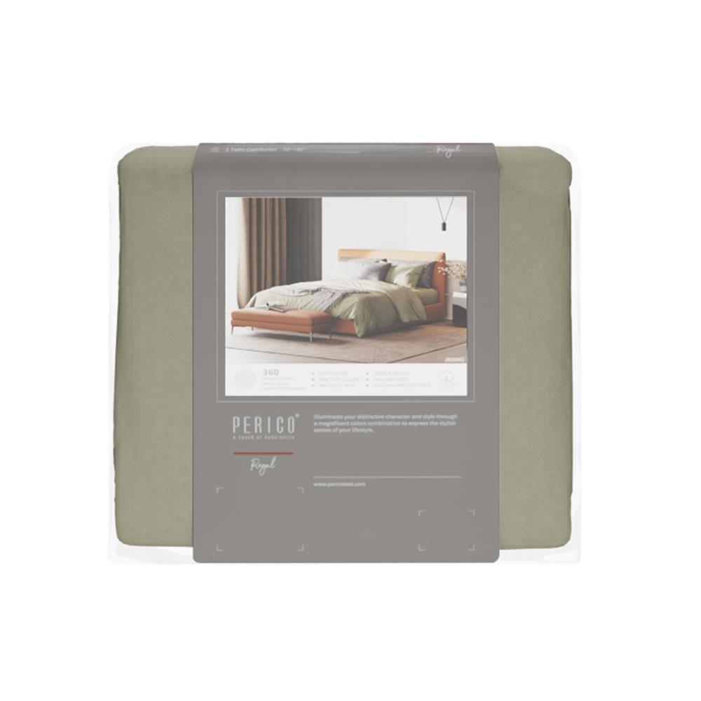 ชุดผ้าปูที่นอน 6 ฟุต (ชุด 3 ชิ้น) PERICO REGAL SOLID RS096