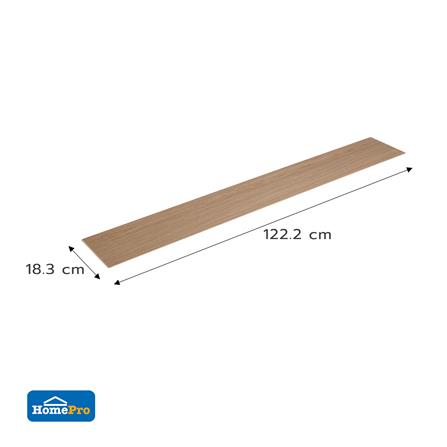 พื้น SPC CROBERN 5.5 มม. 2.23 ตร.ม. สี BROWN OAK (แพ็ก 10 ชิ้น)_8