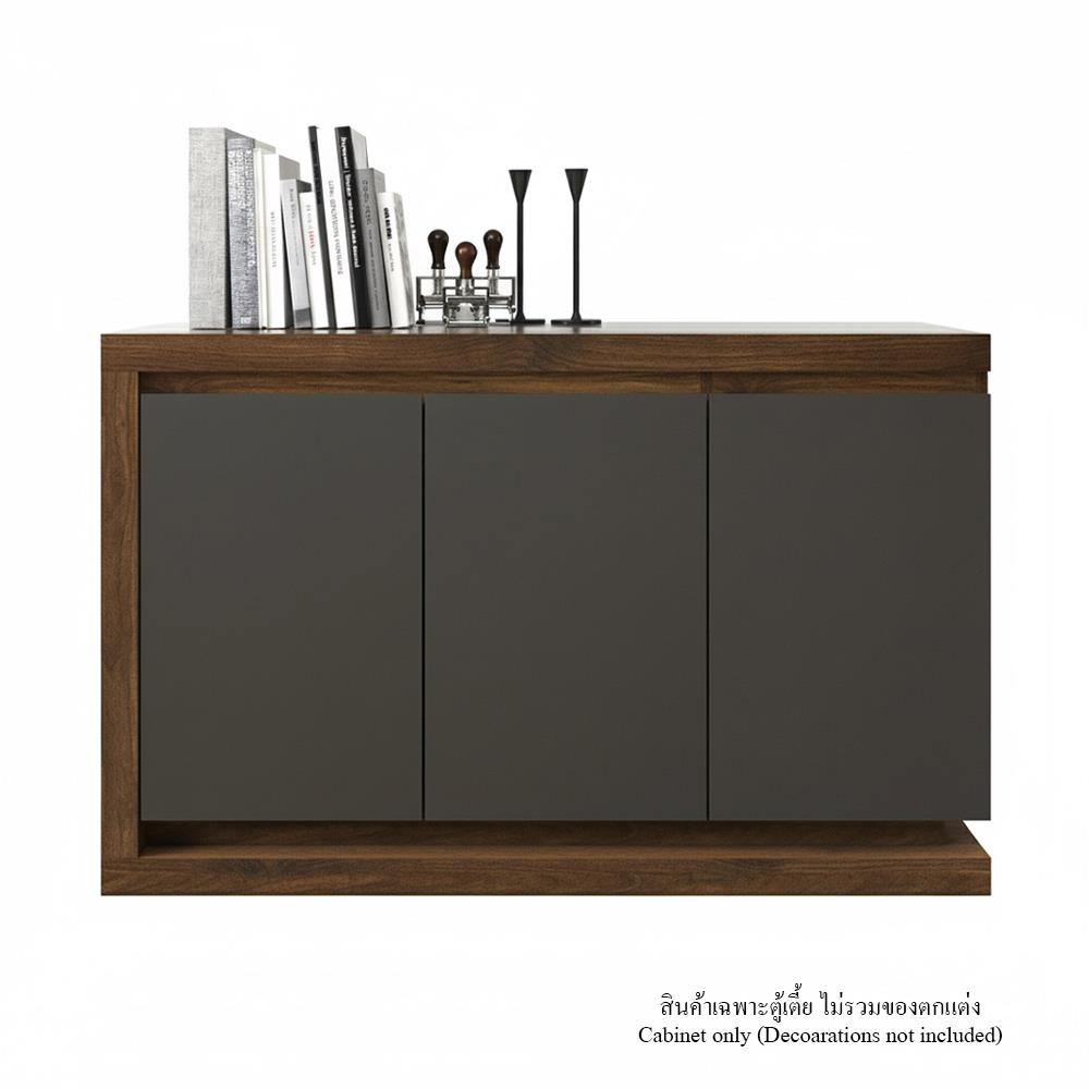 ตู้เตี้ย 3 บานเปิด TOMATO HOME TH-SB-D01 119 ซม. สีวอลนัท