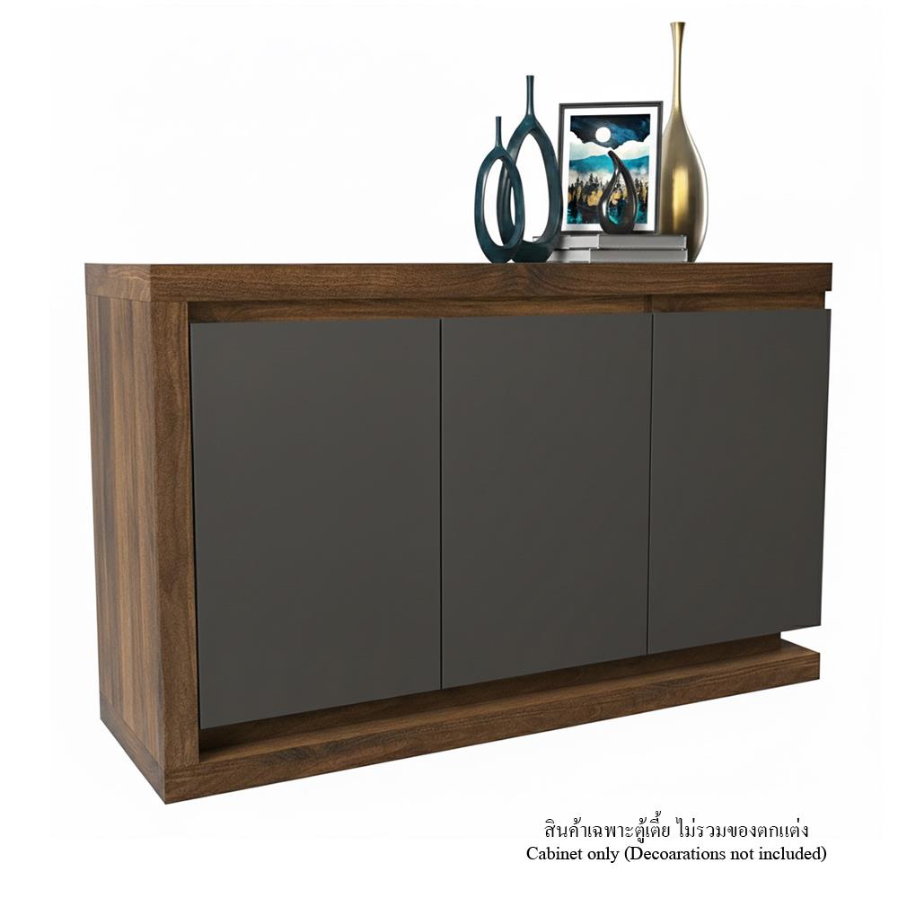 ตู้เตี้ย 3 บานเปิด TOMATO HOME TH-SB-D01 119 ซม. สีวอลนัท