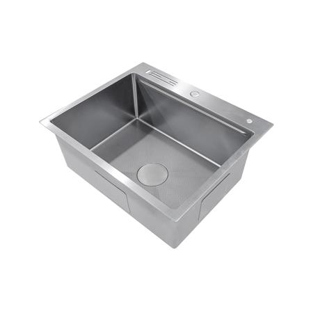 ซิงค์ฝัง 1 หลุม + ก๊อกซิงค์ AXIA EXPERTISE 6050 SILVER + NIAGARA GUN METAL_2